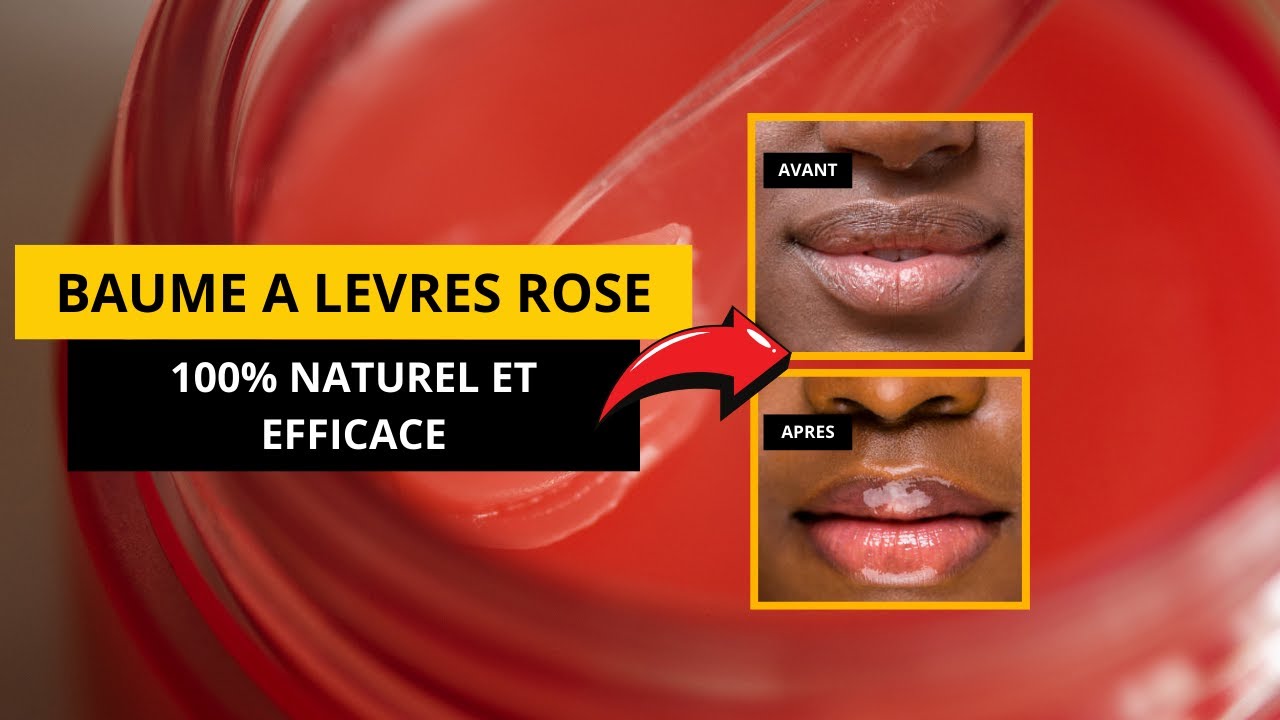 Fabriques ton baume à lèvre rose 100% naturel