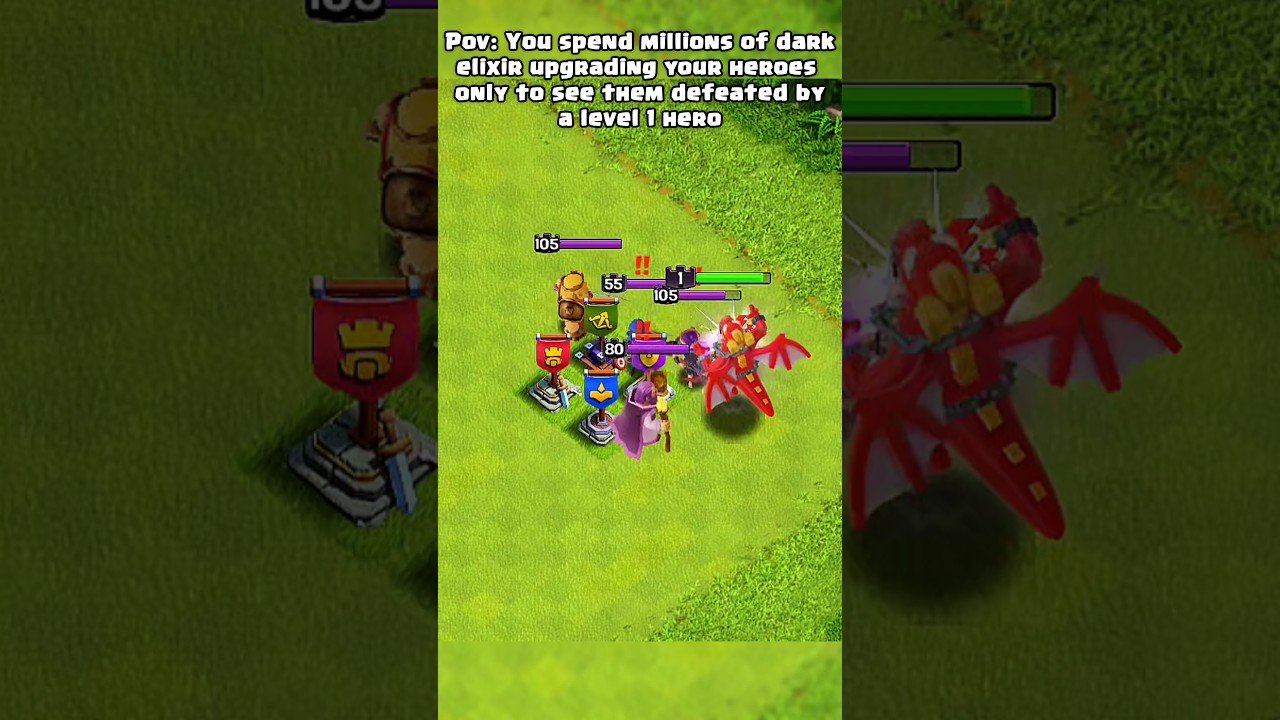 Bro is too strong for them ll Clash of clans ll #shorts #clashofclans #coc