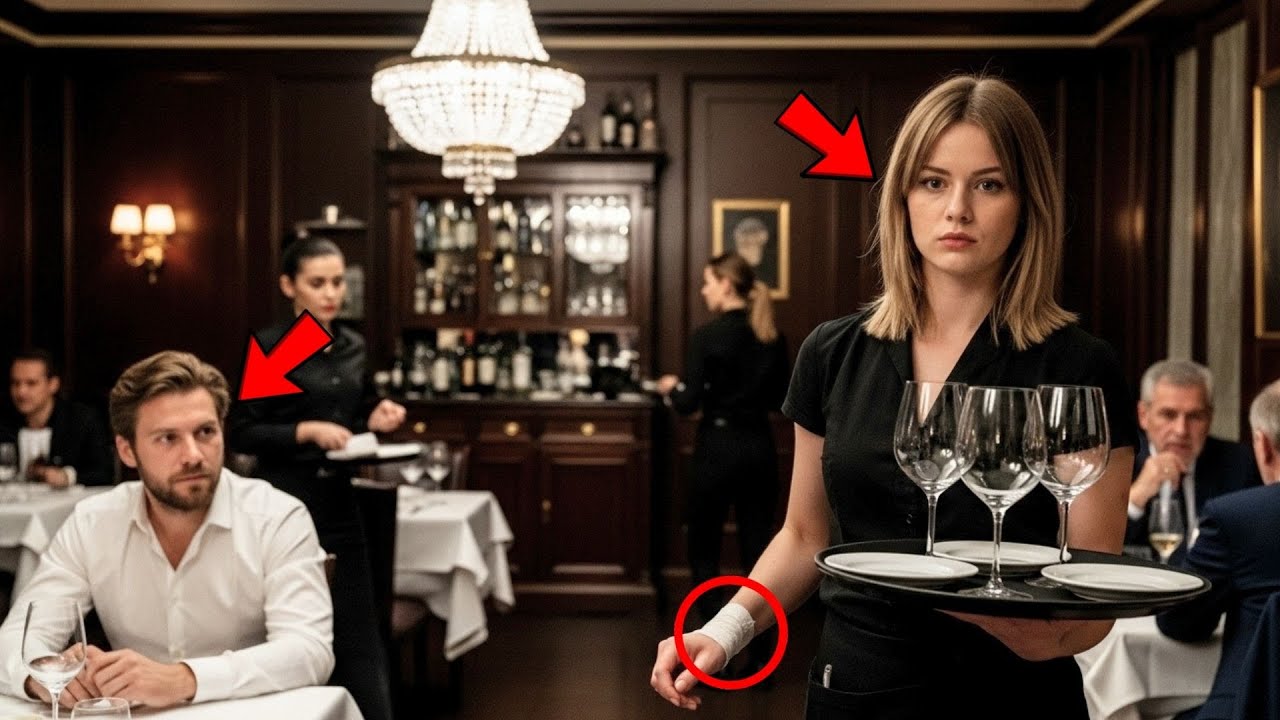 Un patron infiltré voit sa serveuse avec la main cassée — ce qu’il découvre le choqu