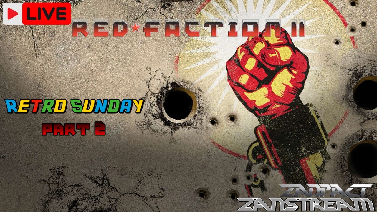 :Zanstream Retro Sunday: (PC) Zanpact is Code name Alias in Red Faction 2 Part 2 [First Time] 💥