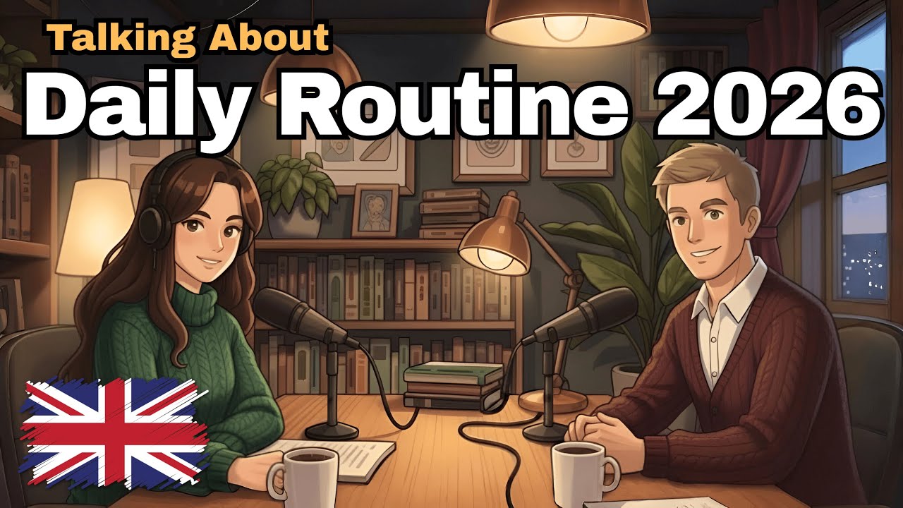 How to Talk About Your Daily Routine in English 2026 | Daily English Conversation Practice