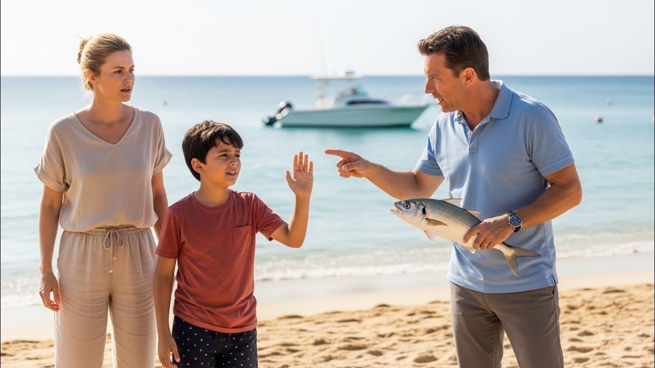 “¡TENGO HAMBRE! ¿ME DAS UN PESCADO?” — DIJO EL NIÑO AL MILLONARIO, CAMBIANDO SU VIDA PARA SIEMPRE!