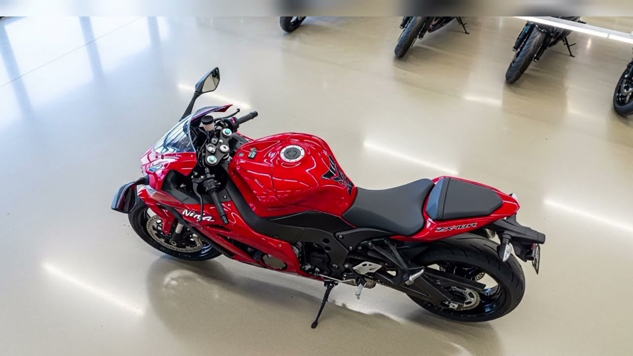 ШОКИРУЮЩЕЕ обновление Kawasaki Ninja ZX-10R 2026 года 🔥 Супербайк мощностью 200 л.с. с максимальн...