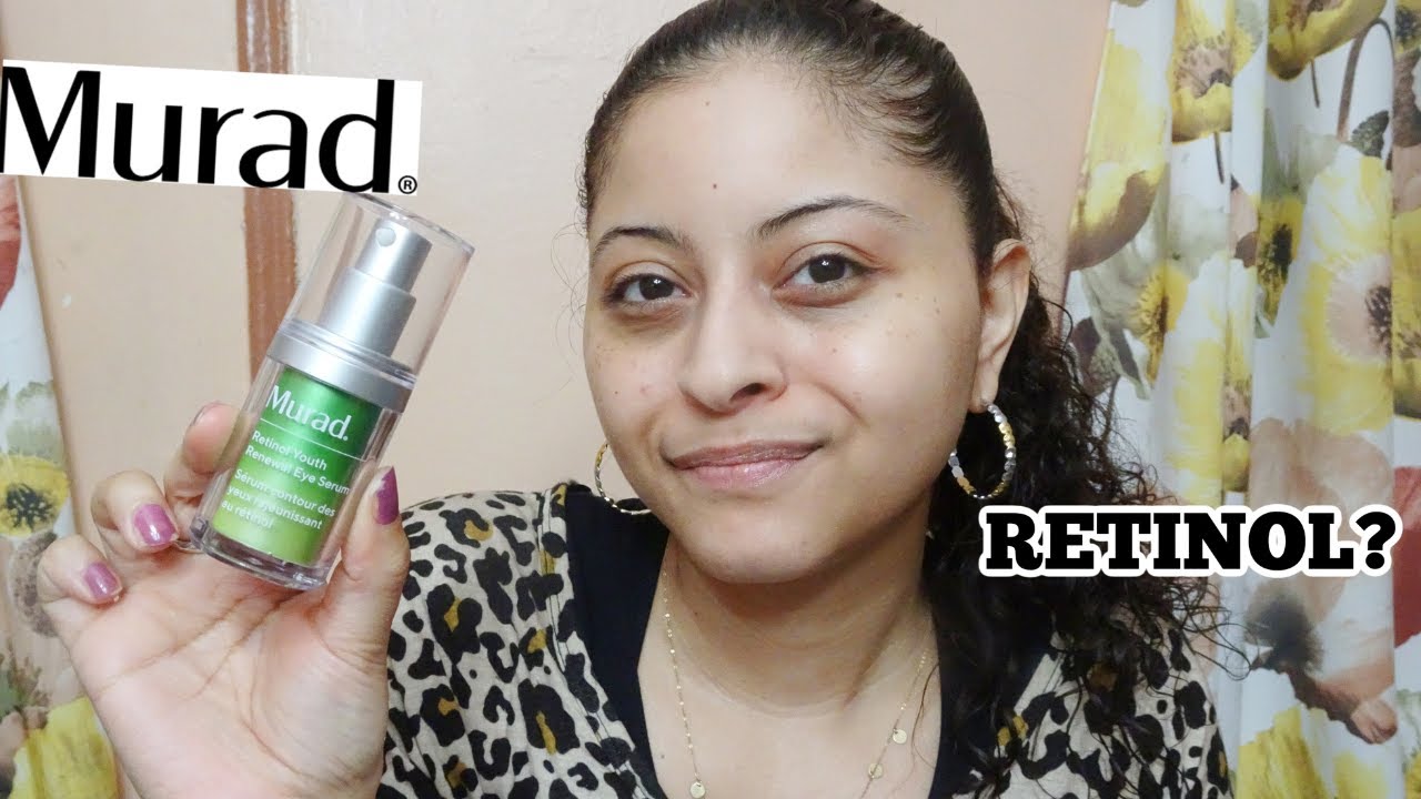 TRYING MURAD RETINOL YOUTH RENEWAL EYE SERUM / REVIEW / Trina Beauty