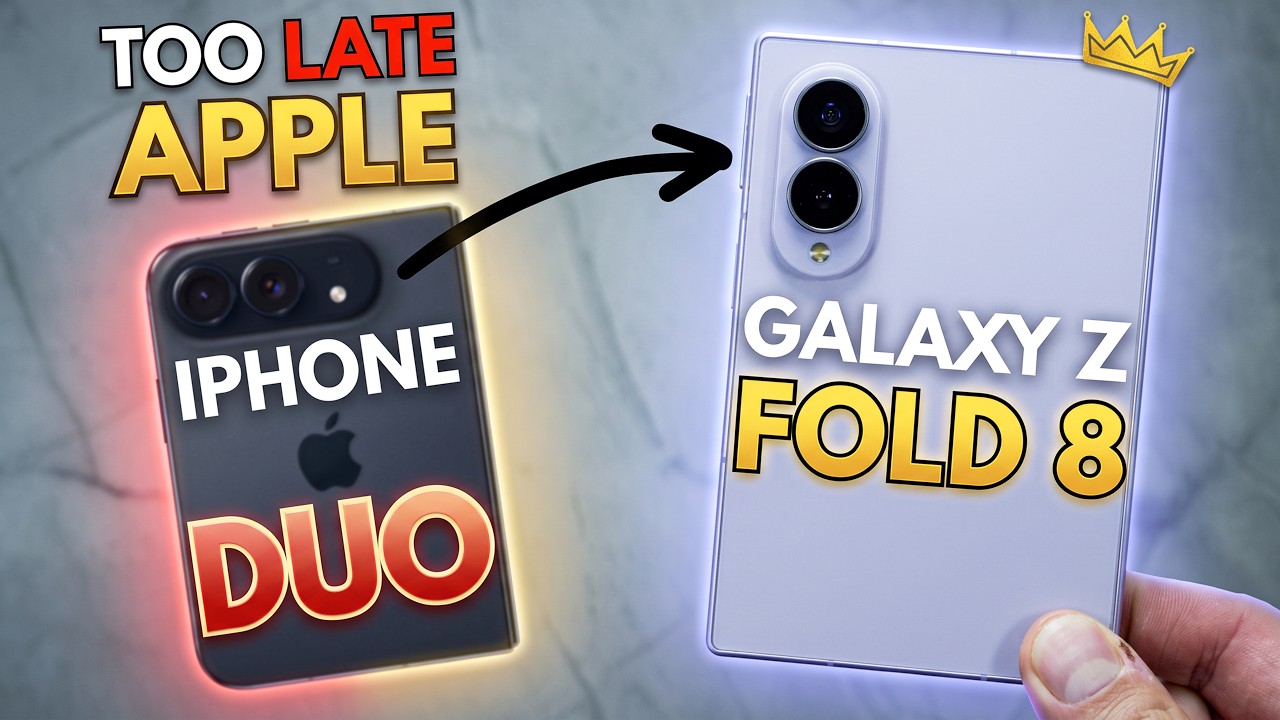 Почему Z Fold 8 ВО ВСЁМ ЛУЧШЕ, чем iPhone Duo!