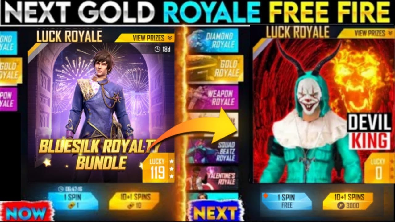 NEXT GOLD ROYALE FREE FIRE | NEW GOLD ROYALE FREE FIRE | UPCOMING GOLD ROYALE BUNDLE IN FREE FIRE |