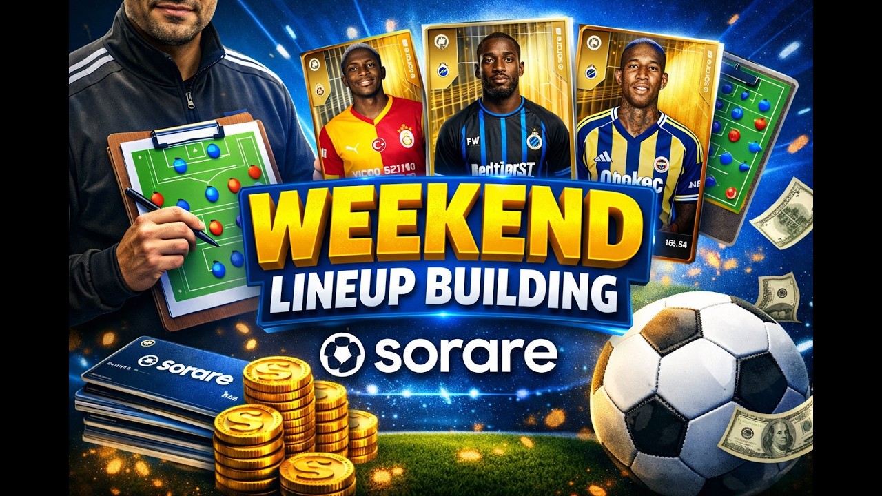 Sorare gameweek 53 lineup building!! Get the best from your sorare teams!! | #SORARE LIVESTREAM #35