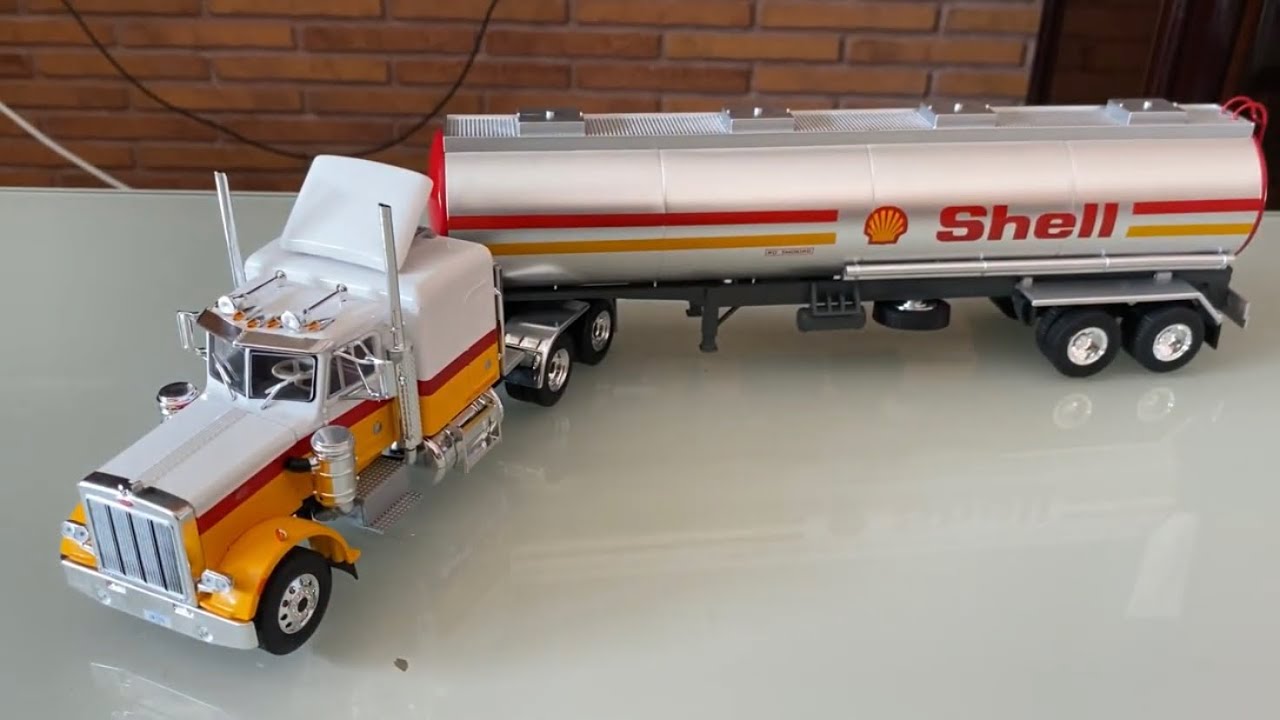 COLECCIÓN CAMIONES AMERICANOS Altaya #1 peterbilt 359 (1970) shell