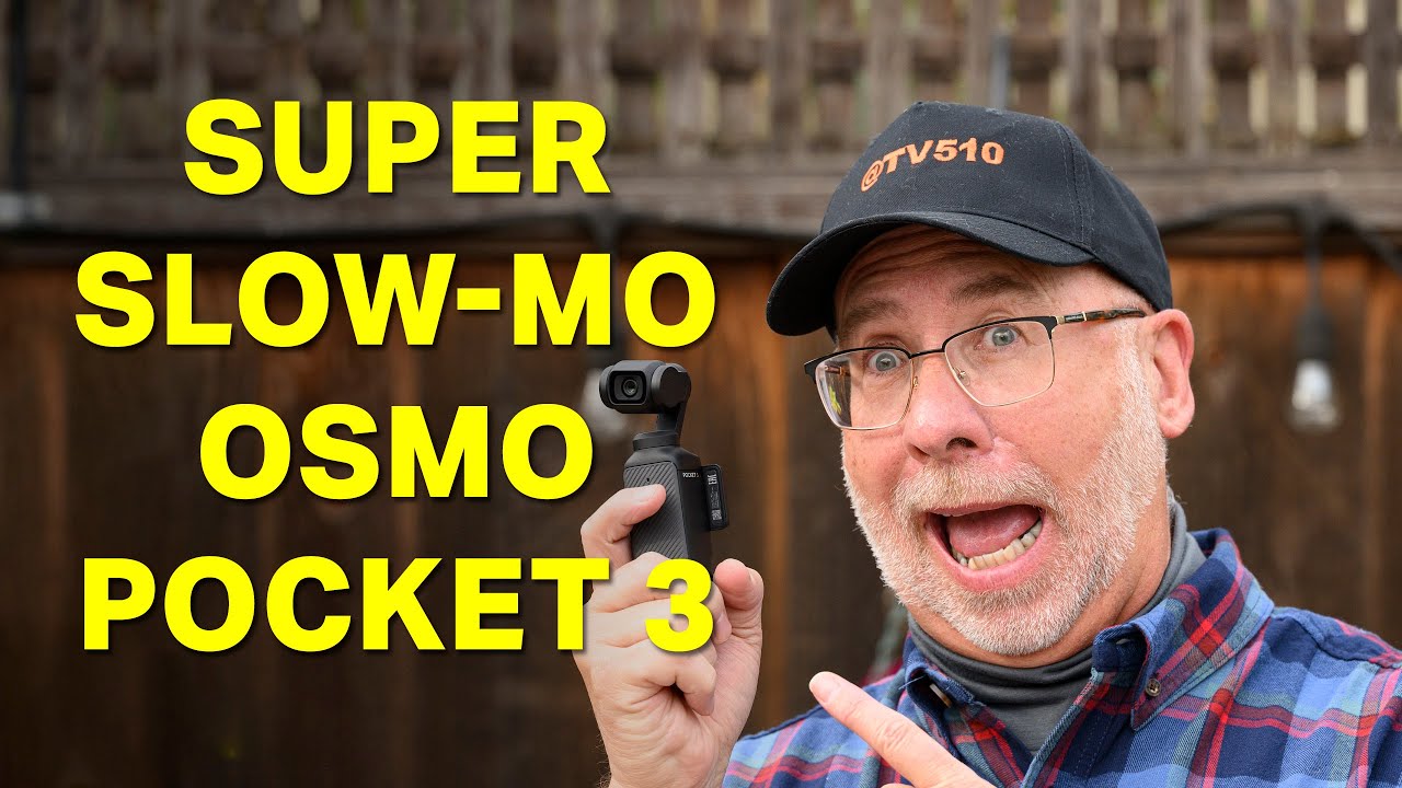 DJI OSMO Pocket 3 SUPER SLOW-MOTION