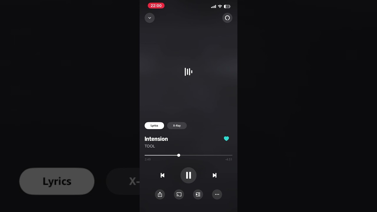Intension lyrics song