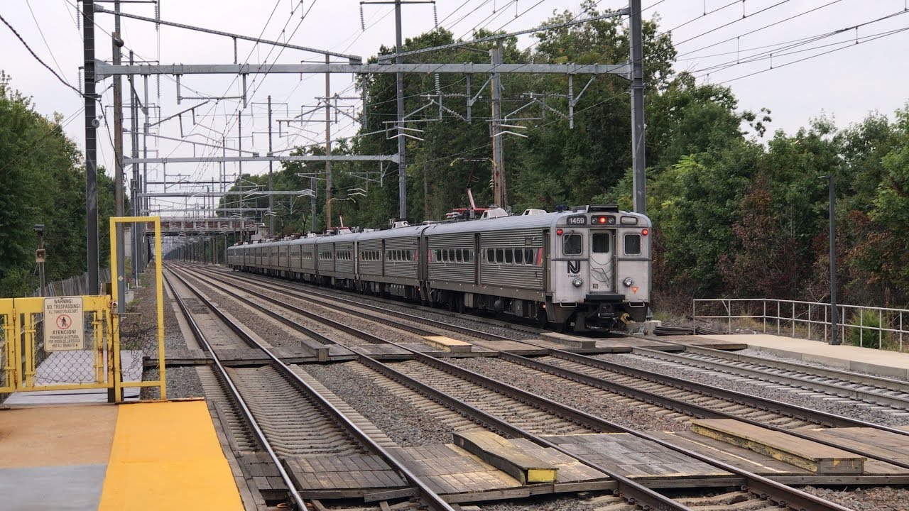 New Jersey Transit GE Arrow III Electric Multiple Unit [EMU] Trains @ Princeton Junction (9/5/19)