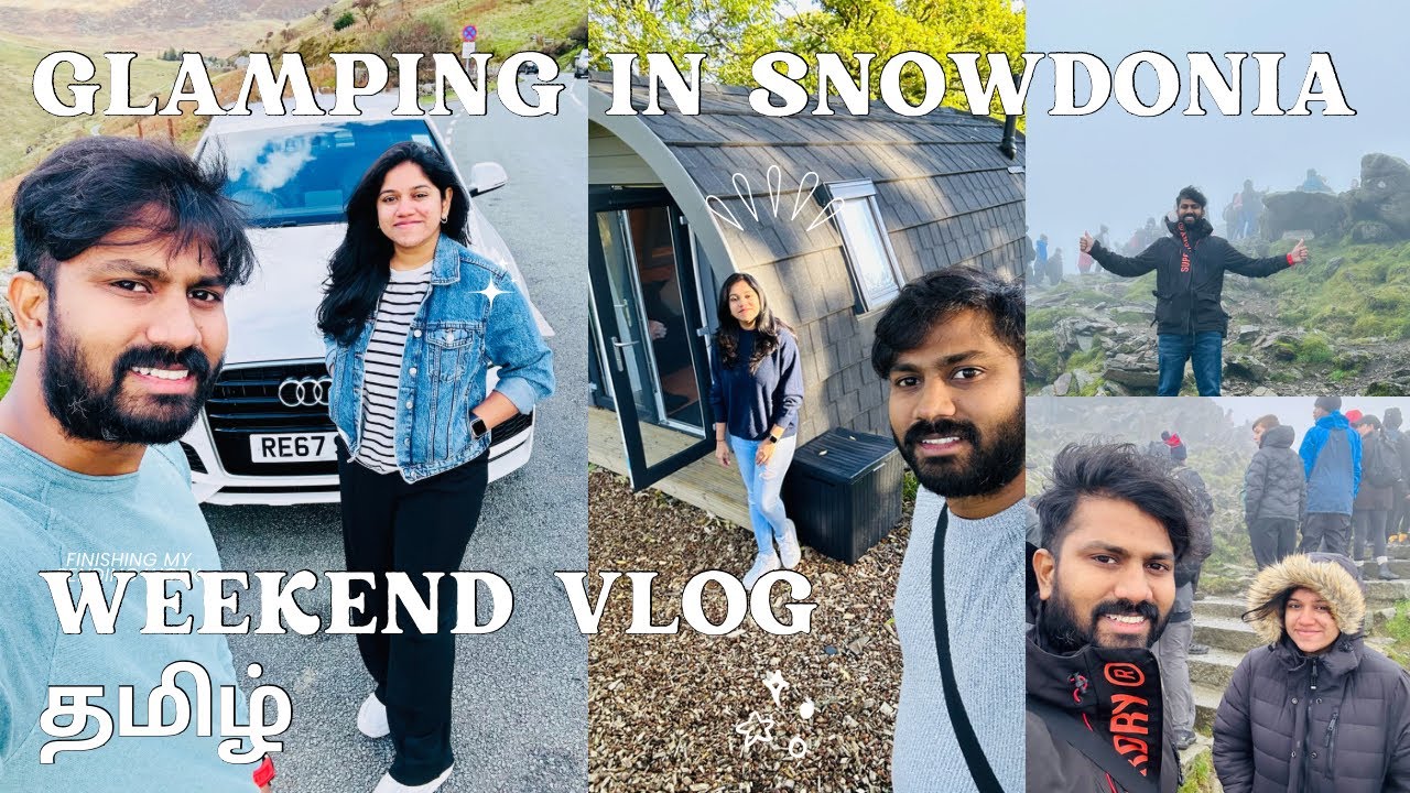 UK இல் மலை ரயில் பயணம் 🤩| GLAMPING EXPERIENCE IN UK 🏕️| UK Tamil Vlog