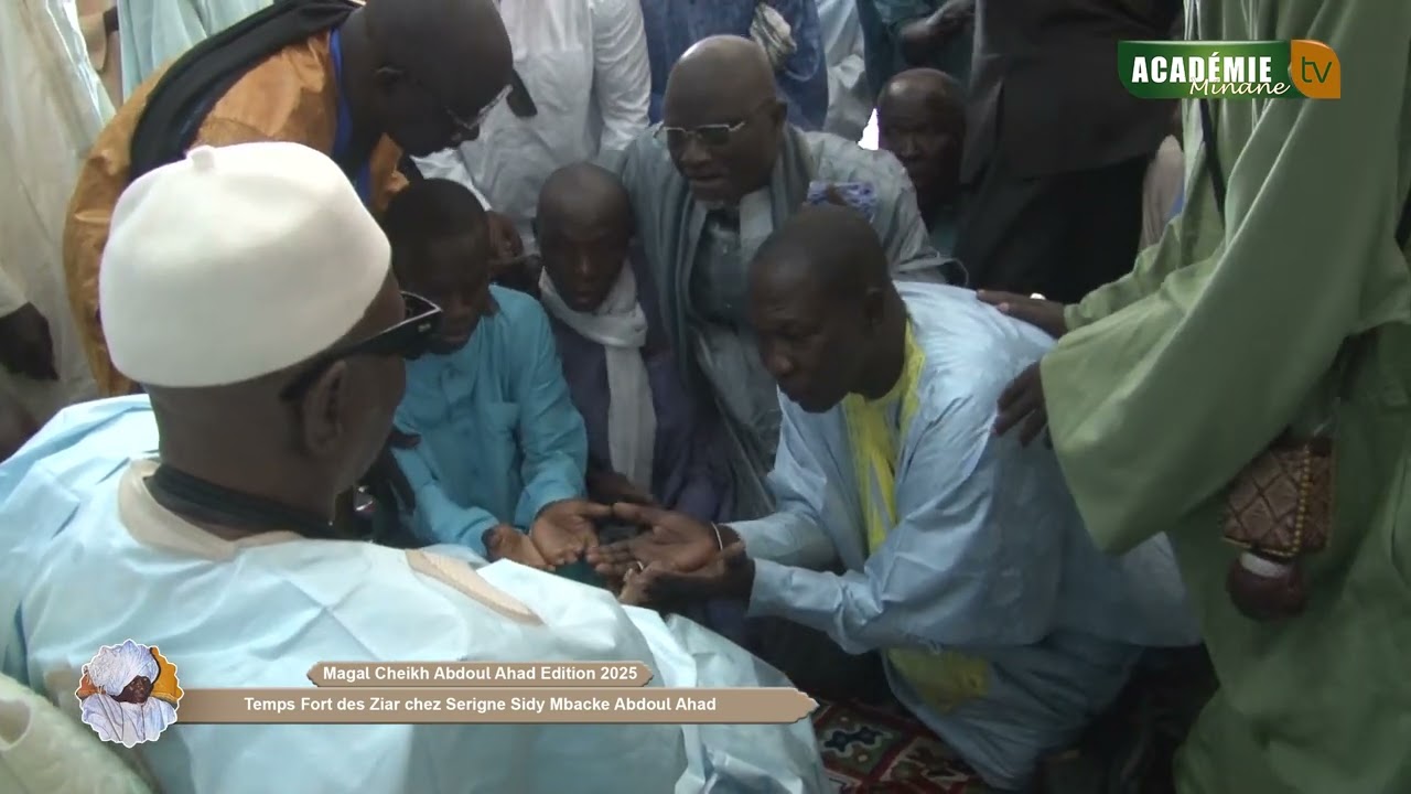 Temps Fort des Ziar chez Serigne Sidy Mbacke Abdoul Ahad Magal cheikh Abdoul Ahad Mbacke