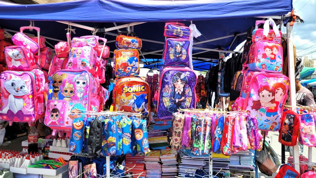 MATERIAL ESCOLAR NA FEIRA DA SULANCA DE CARUARU-PE