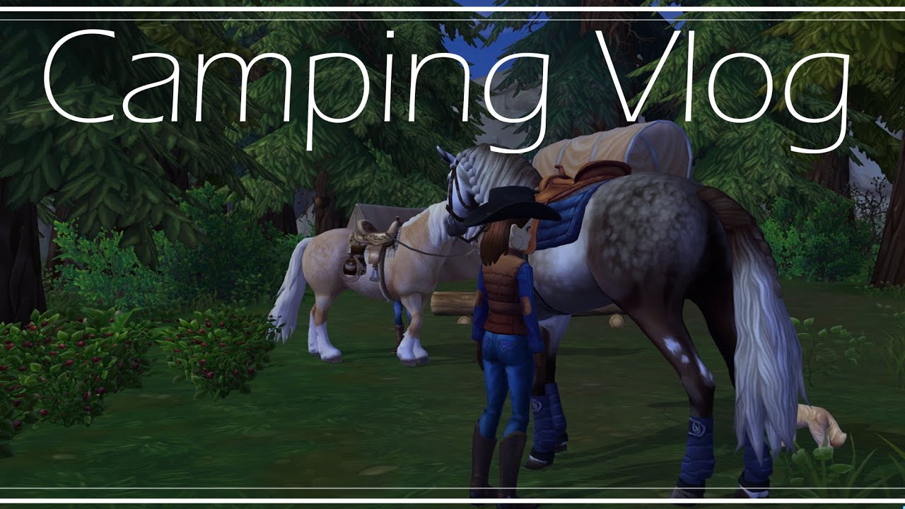 Camping Vlog + 600 Subscriber Special!  || Star Stable Realistic Roleplay || Haley KittenHope