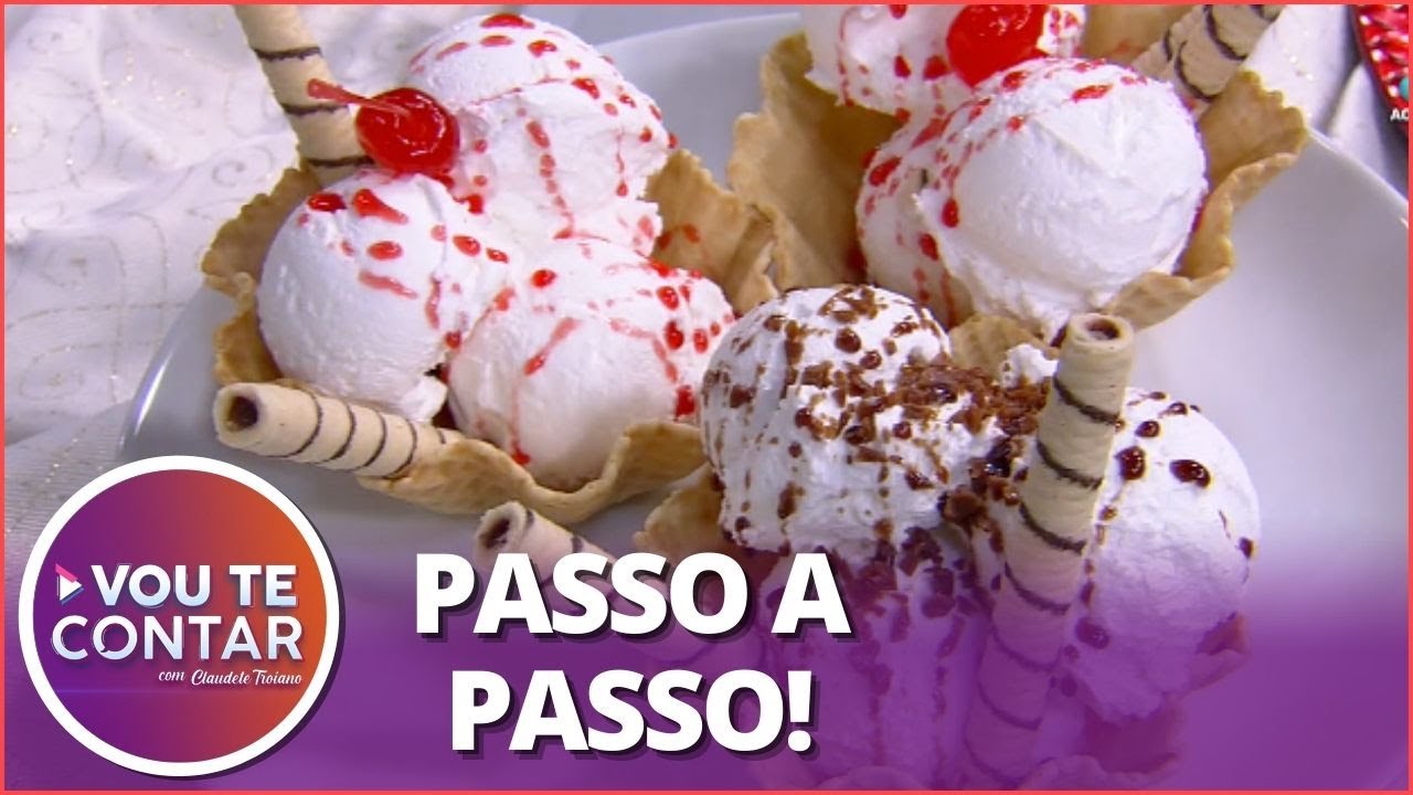 Como fazer sorvete em casa? Veja receita e aprenda!