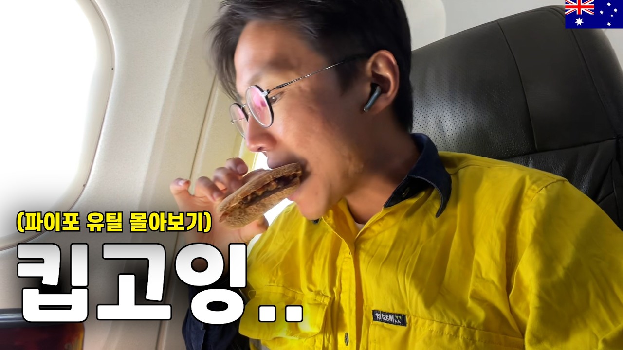 호주에서 비행기 타고 출근하는 파이포 유틸이 하는 일 몰아보기 - 호주 워홀🇦🇺