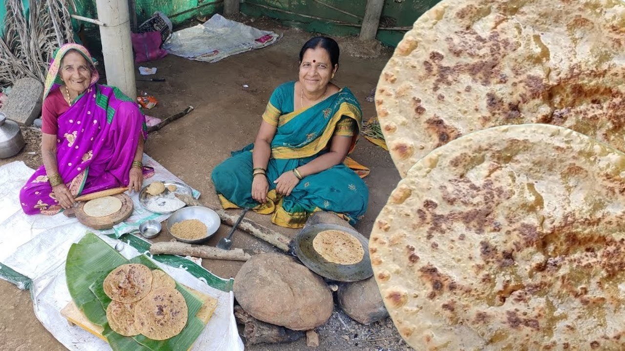 पारंपरिक पद्धतीने करा खुसखुशीत खमंग तीळ गुळाची पोळी |  Tilgul poli recipe in marathi , gulachi poli