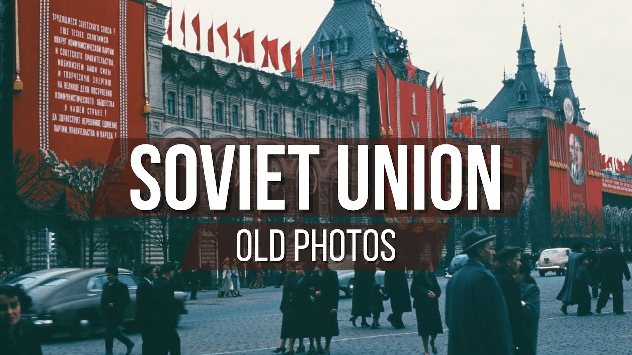 Nostalgic Old Photos from Soviet Union | Colored Photographs