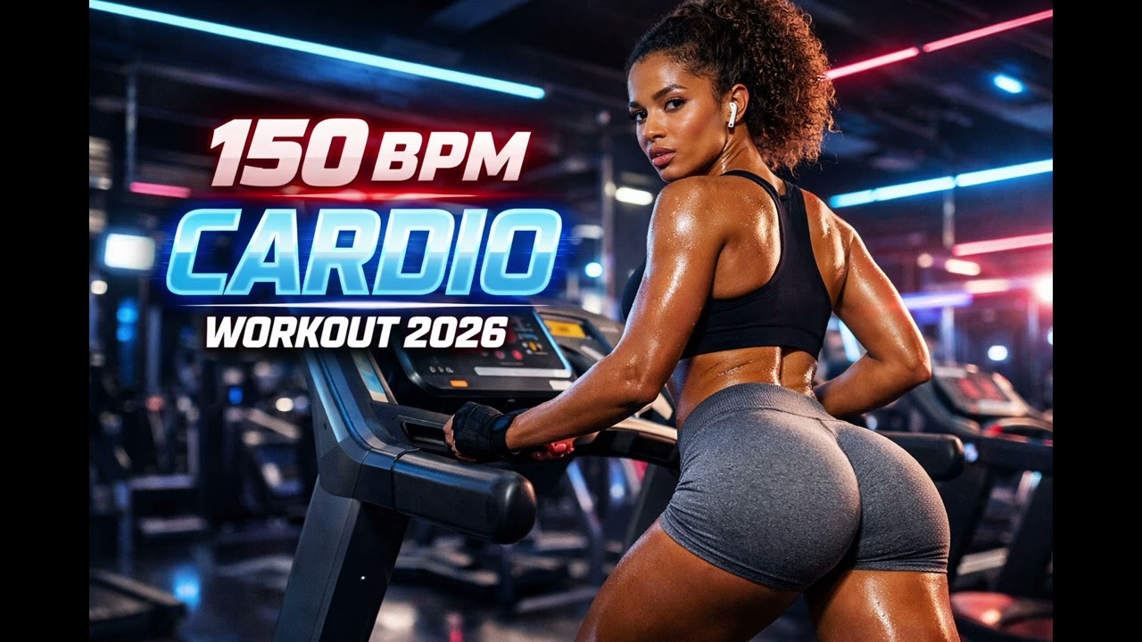150 BPM CARDIO WORKOUT 2026 | Non-Stop Fat Burn (No Breaks Mix)