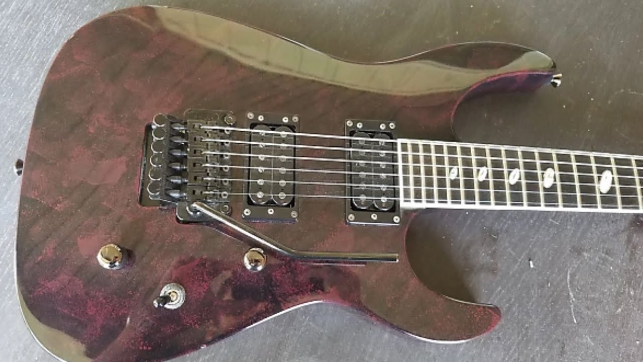 Сквозь и Через. Распаковка культовой гитары, замена Jackson Soloist не курильщика!!