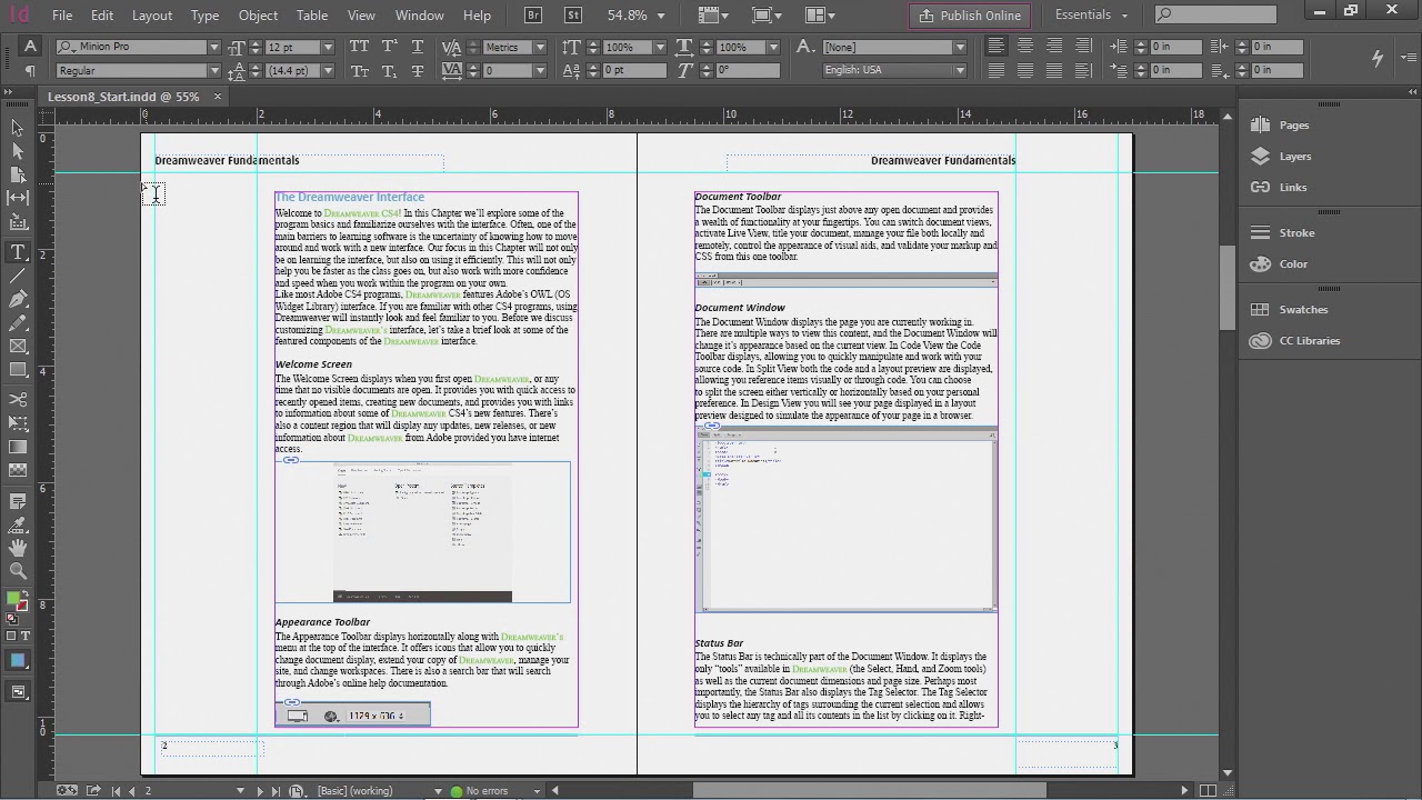 Adobe InDesign Fundamentals - 2015