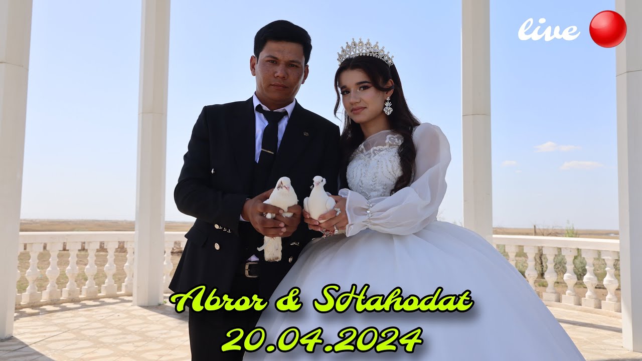 ( Abror & Shahodat ) Wedding Day Bog’bek Ota Live………