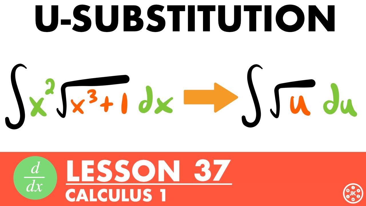 U-подстановка | Урок 37 по исчислению — JK Math