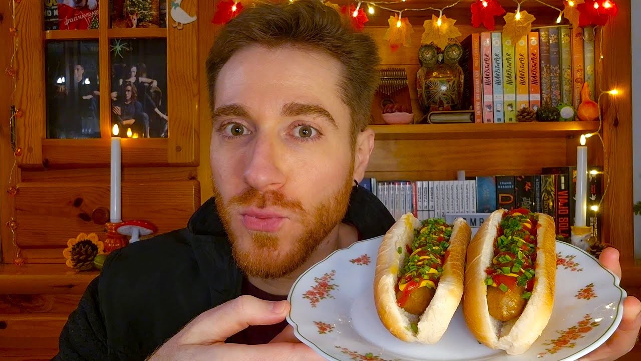 [ASMR] Hot Dogs con Nachos 🌭 & Chismecito | Susurros. Eating Sounds