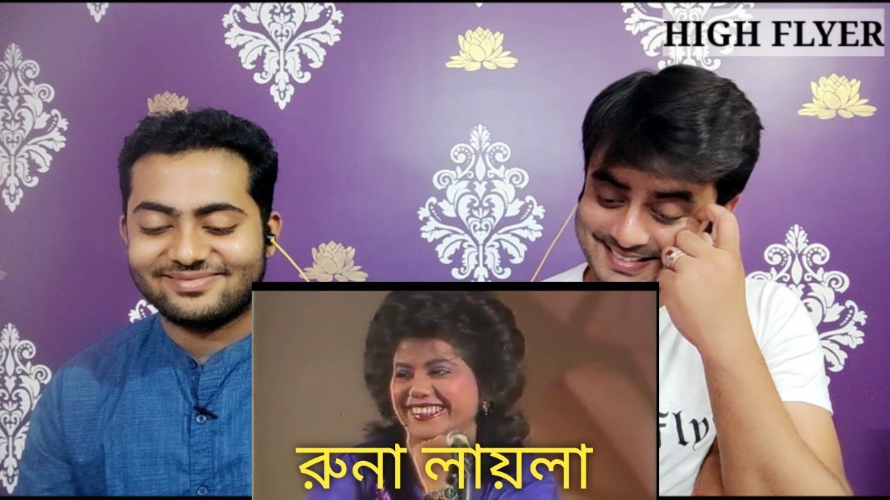 Indian reaction on  | An Excellent Interview With Runa Laila  | Reaction!!