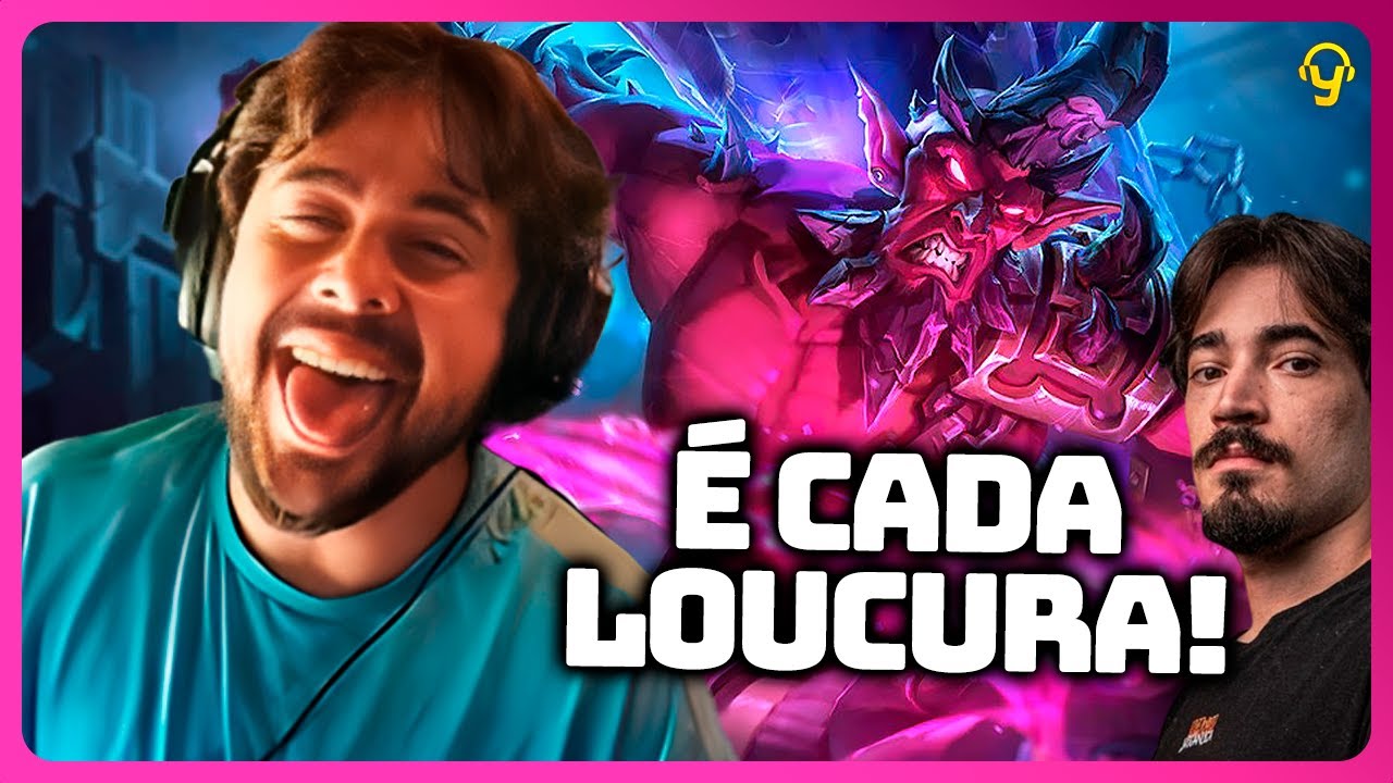 CADA JOGO É UMA LOUCURA DIFERENTE DUO @Jovirone  | Lives do Yoda
