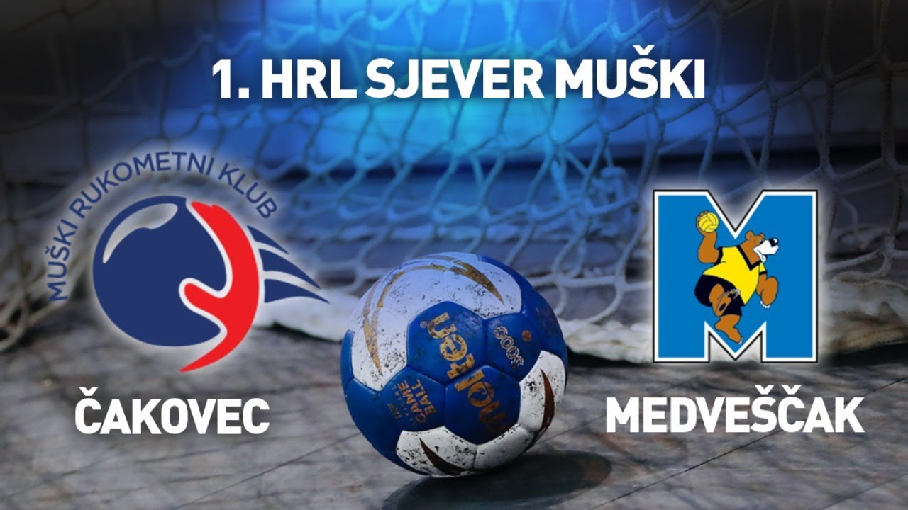 MRK Čakovec vs RK Medveščak ZG I 10. kolo I 1. HRL Sjever - Muški