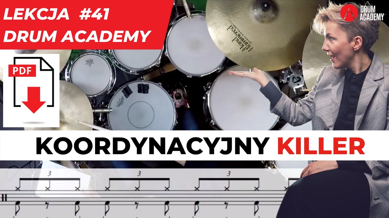 LT 41 - Perkusyjny trening na koordynację i shuffle - Agnieszka Trzeszczak