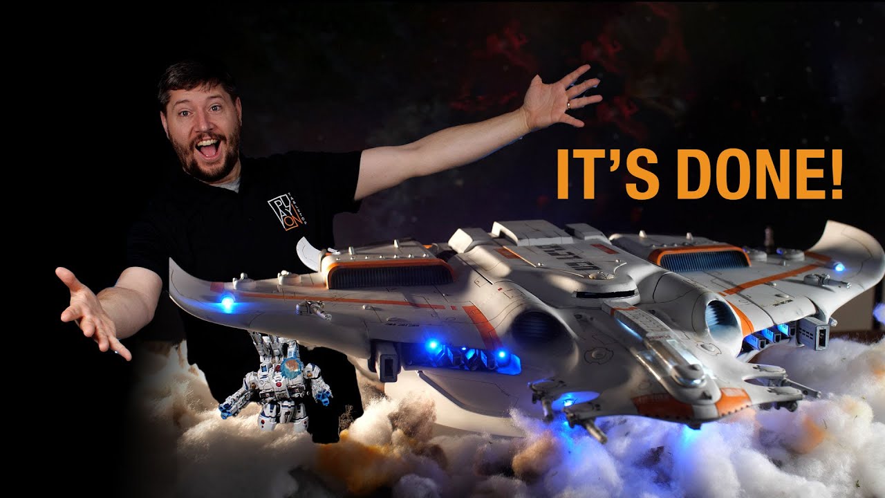 We finished the biggest model GW makes!  |  The Manta Saga: Finale