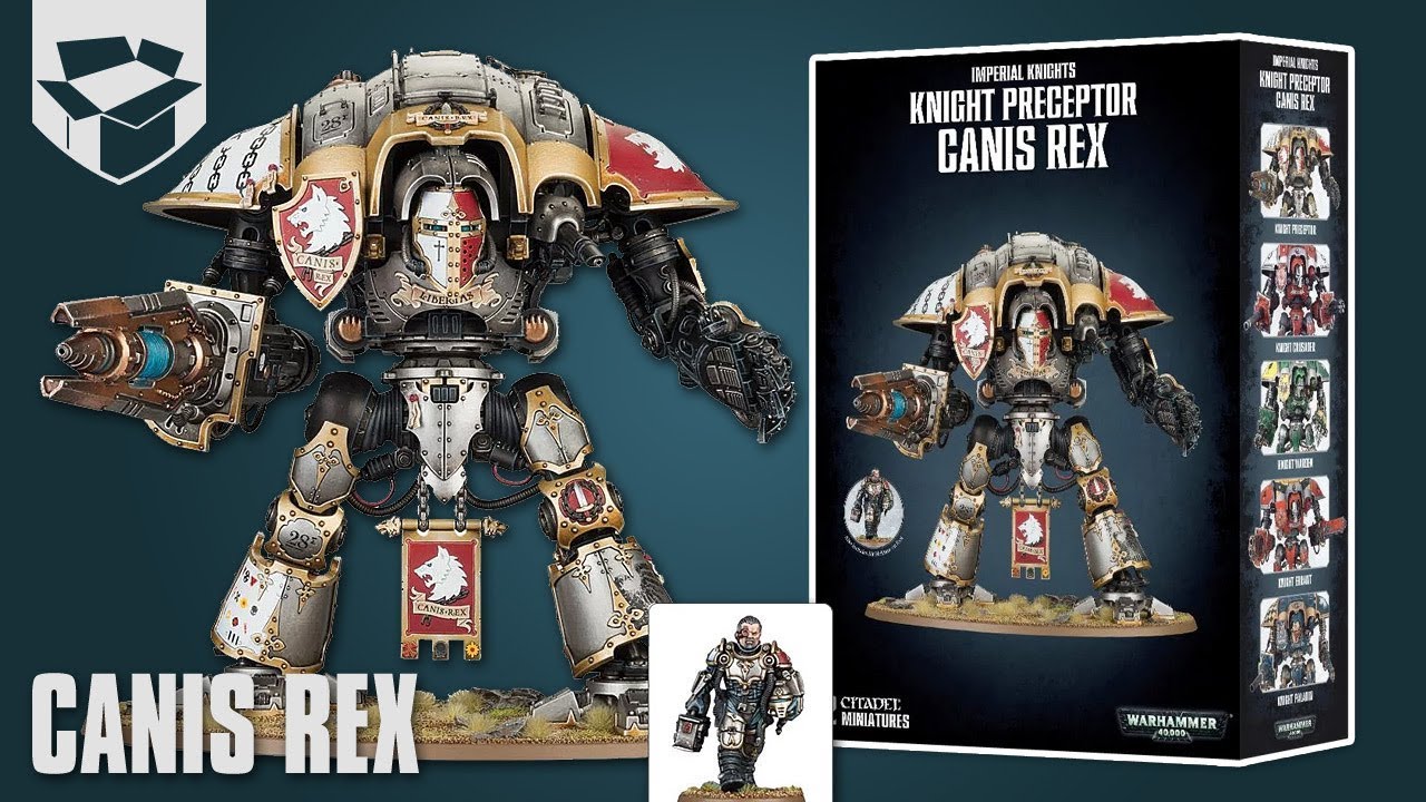 Анбоксинг - Knight Preceptor Canis Rex
