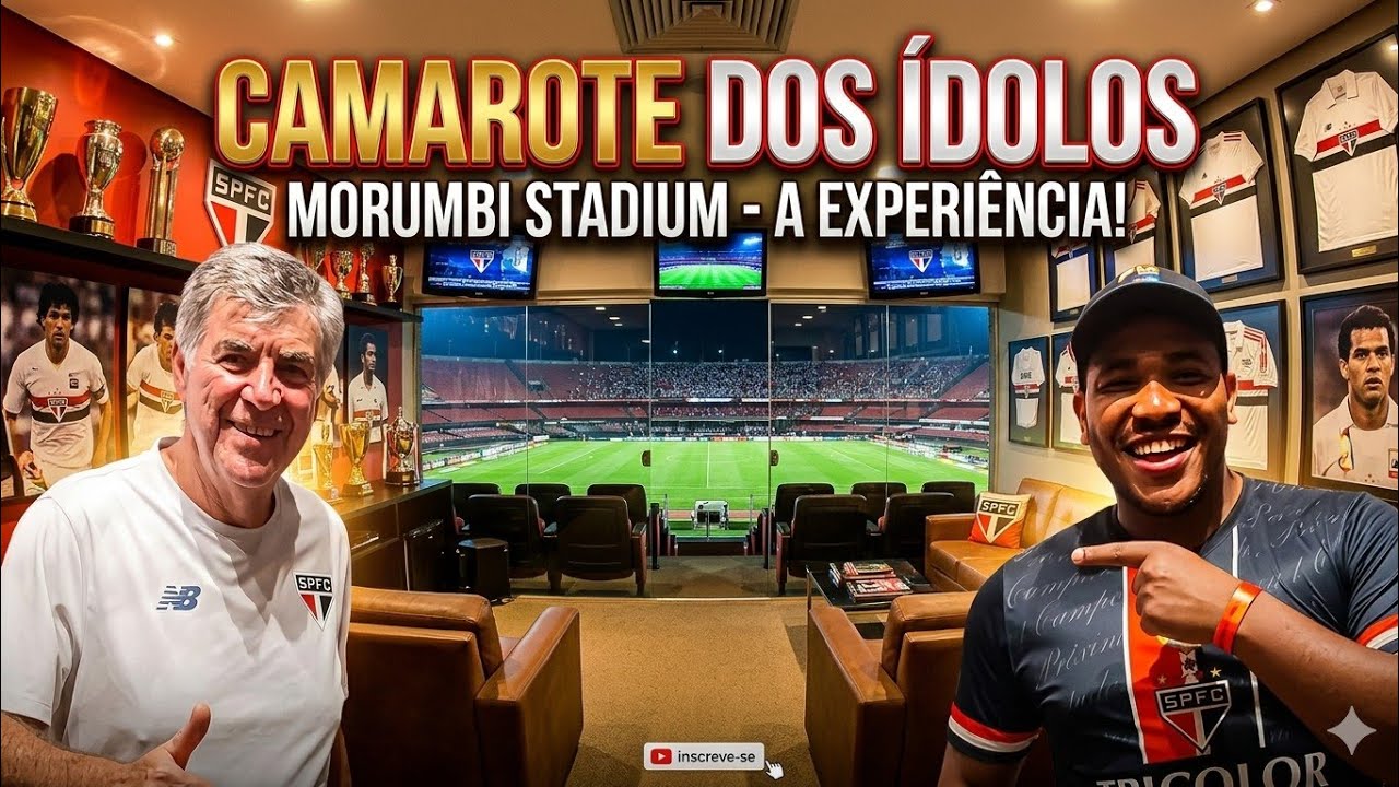 CAMAROTE DOS IDOLOS, PRIMEIRA VEZ NO MORUMBIS!!!