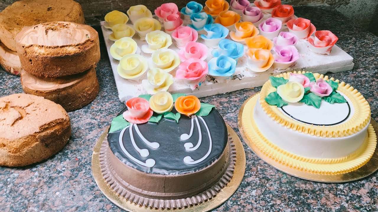 4 kg cake icing  and  total  25 kg cake  icing    cake icing and cake cutting tips  for beginners