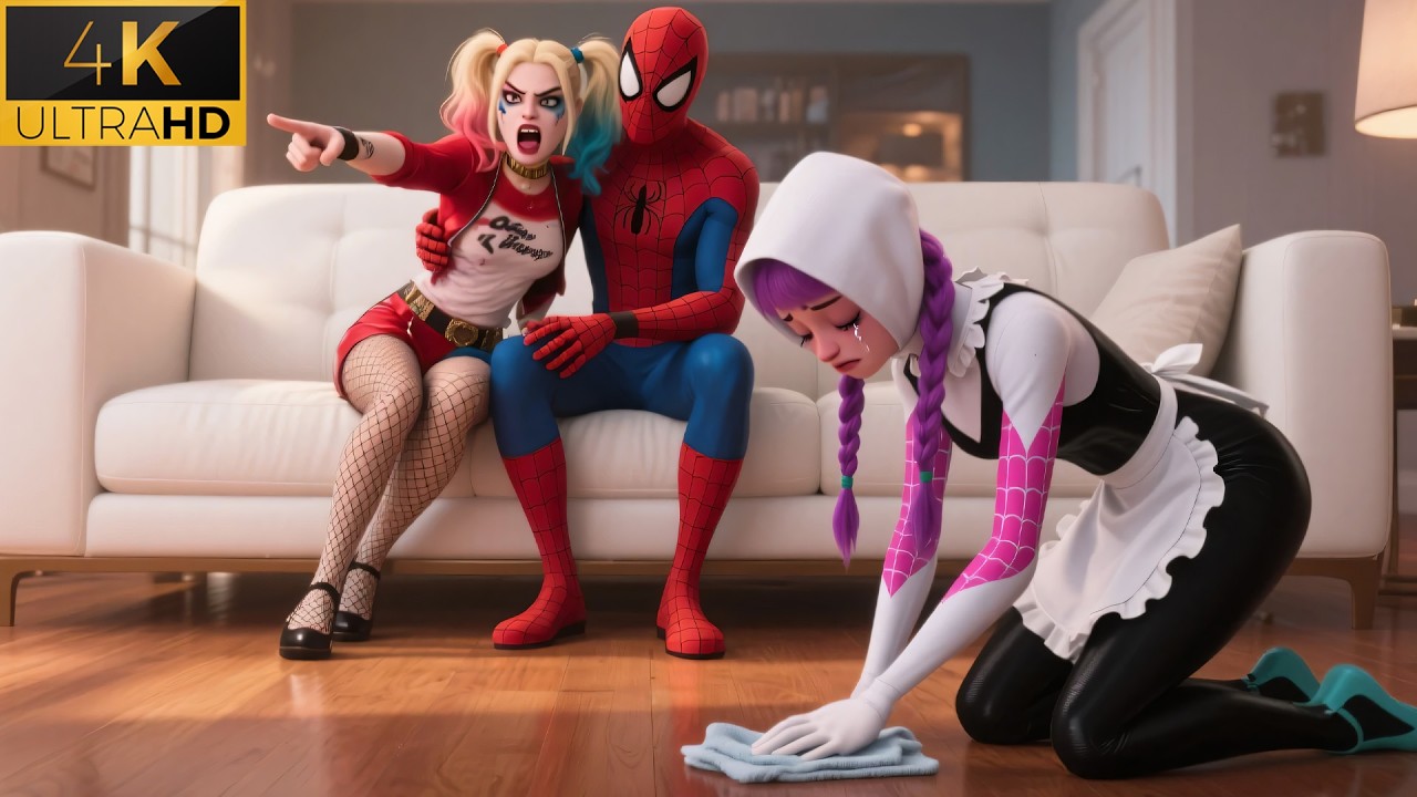 Love, Power, and Betrayal! Spider-Man Chooses Harley — Gwen’s Revenge Begins! | SpiderMan Tales #ai