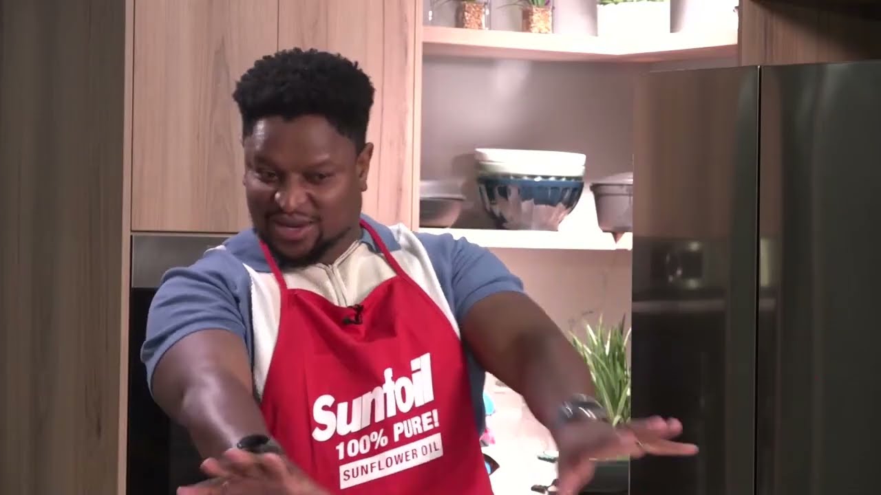 Spicy Sweetcorn Fritters with Minister Sbu - Crispy, Cheesy, Easy | Khotso Rams
