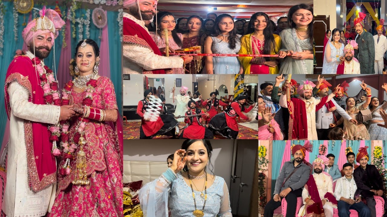 Marriage Vlog Part 1 | Naaka saalia da | Punjabi wedding | #marriage  #wedding