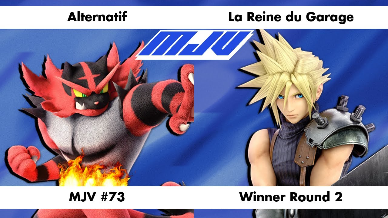 MJV #73 - Alternatif (Incineroar) Vs. La Reine du Garage (Cloud) - Winner Round 2