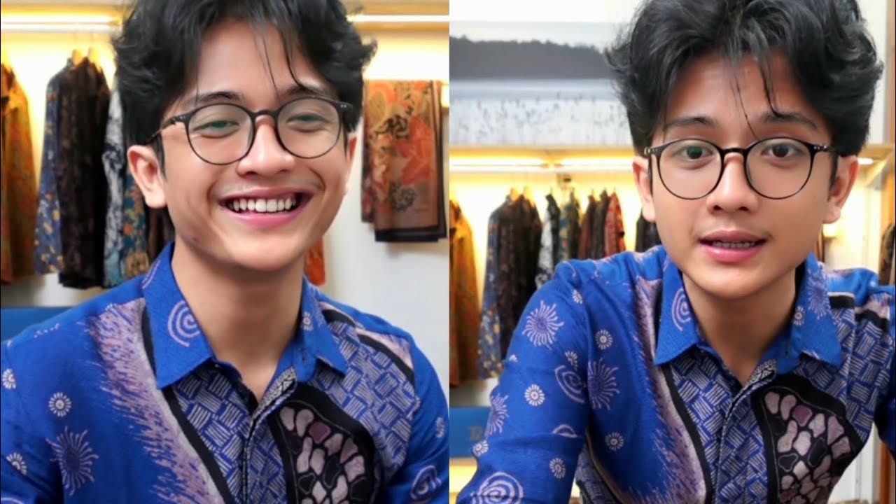 Viral Cowok Ganteng Live TikTok Jualan Batik