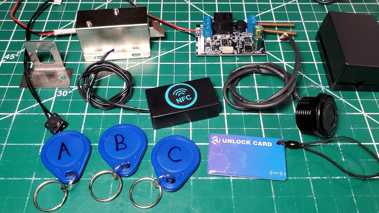 Mobile Phone NFC Fingerprint Relay Control Module Review | AliExpress | Tagalog Version