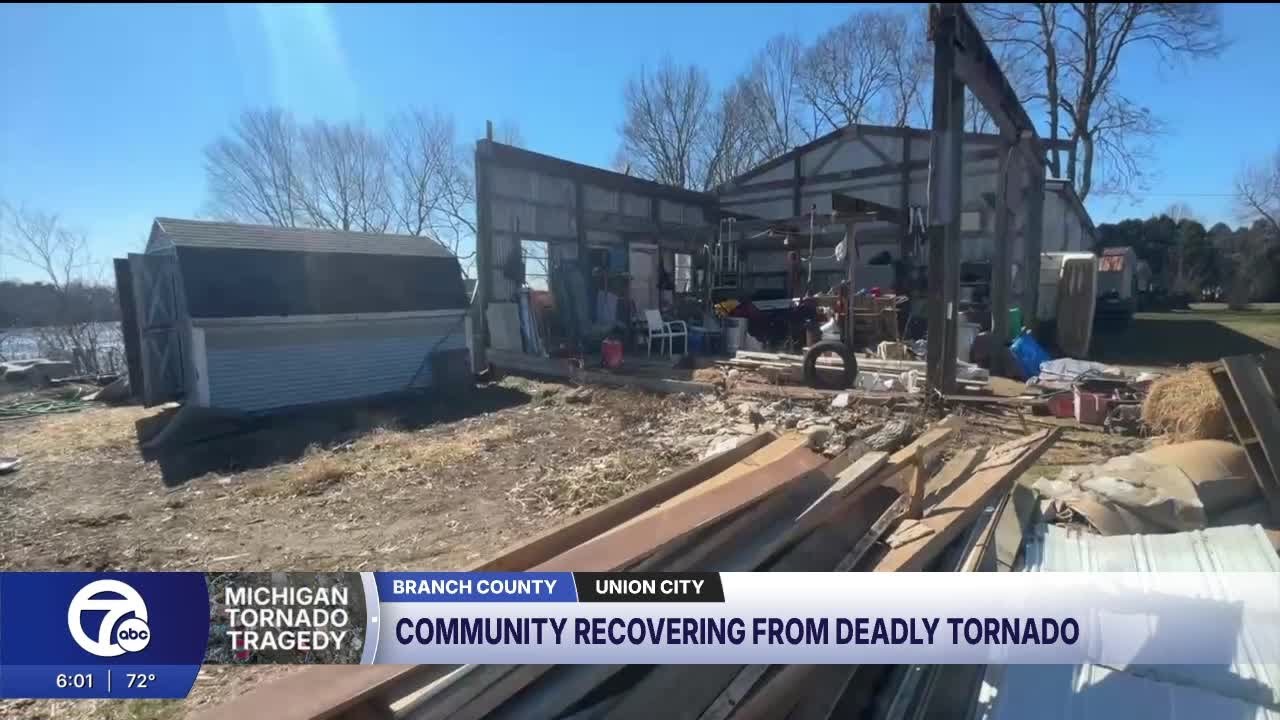 Southwest Michigan community recovering from deadly storm