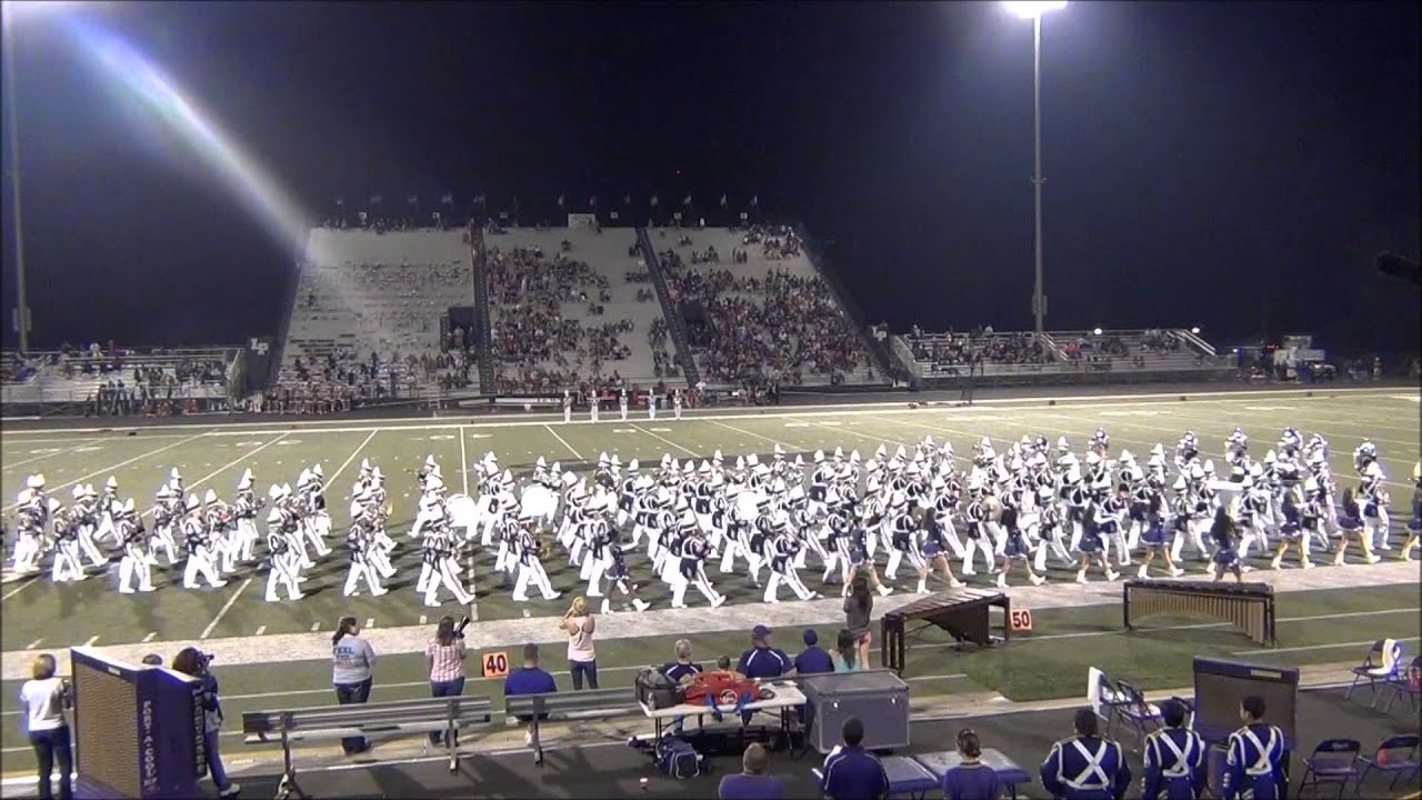 2012 - 2013 Lufkin High School Panther Band and Majorettes 10122012