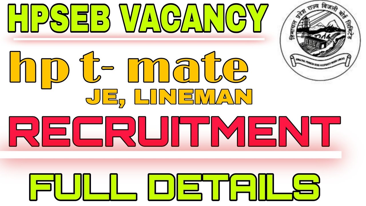 Hpseb new vacancy 2021