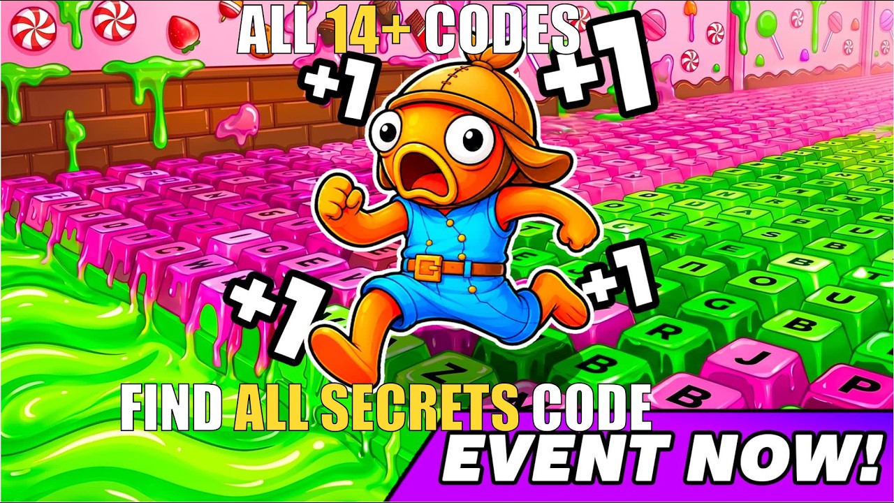 +1 SPEED KEYBOARD ESCAPE MAP FORTNITE CREATIVE - ALL SECRETS CODES (14+ CODES)