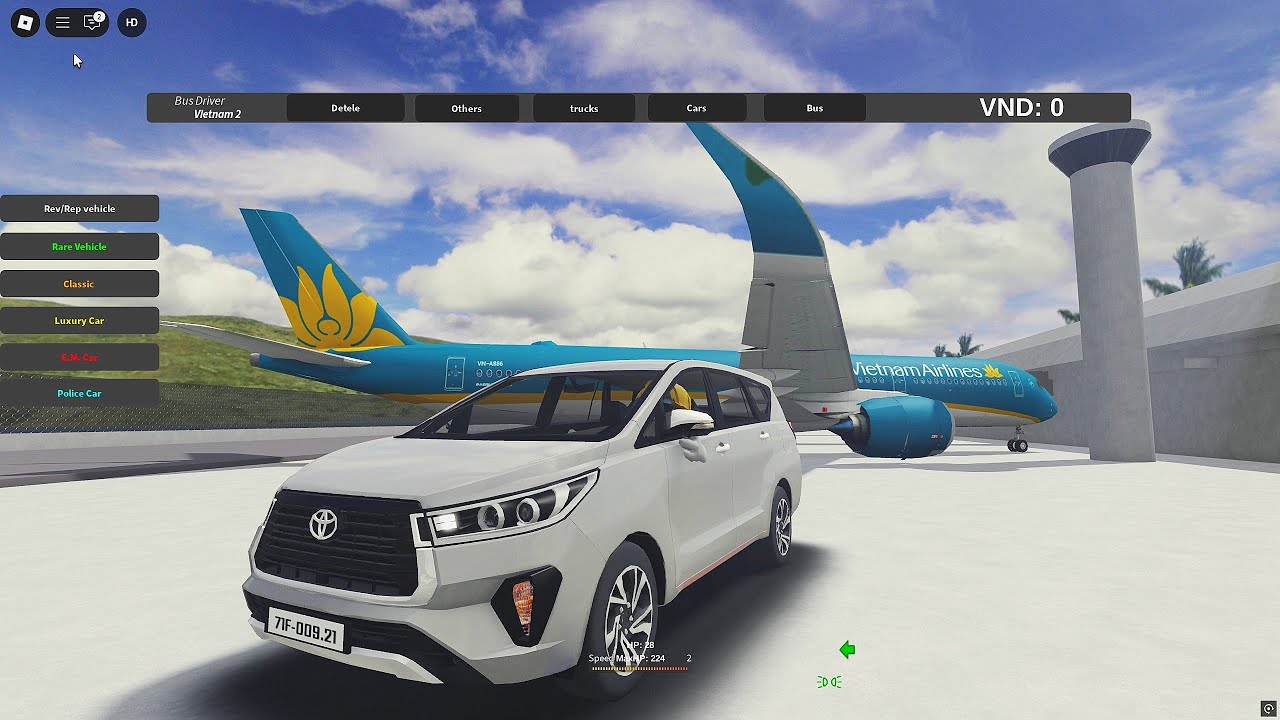 Driving Toyota Innova Reborn | Roblox Bus Driver Vietnam 2