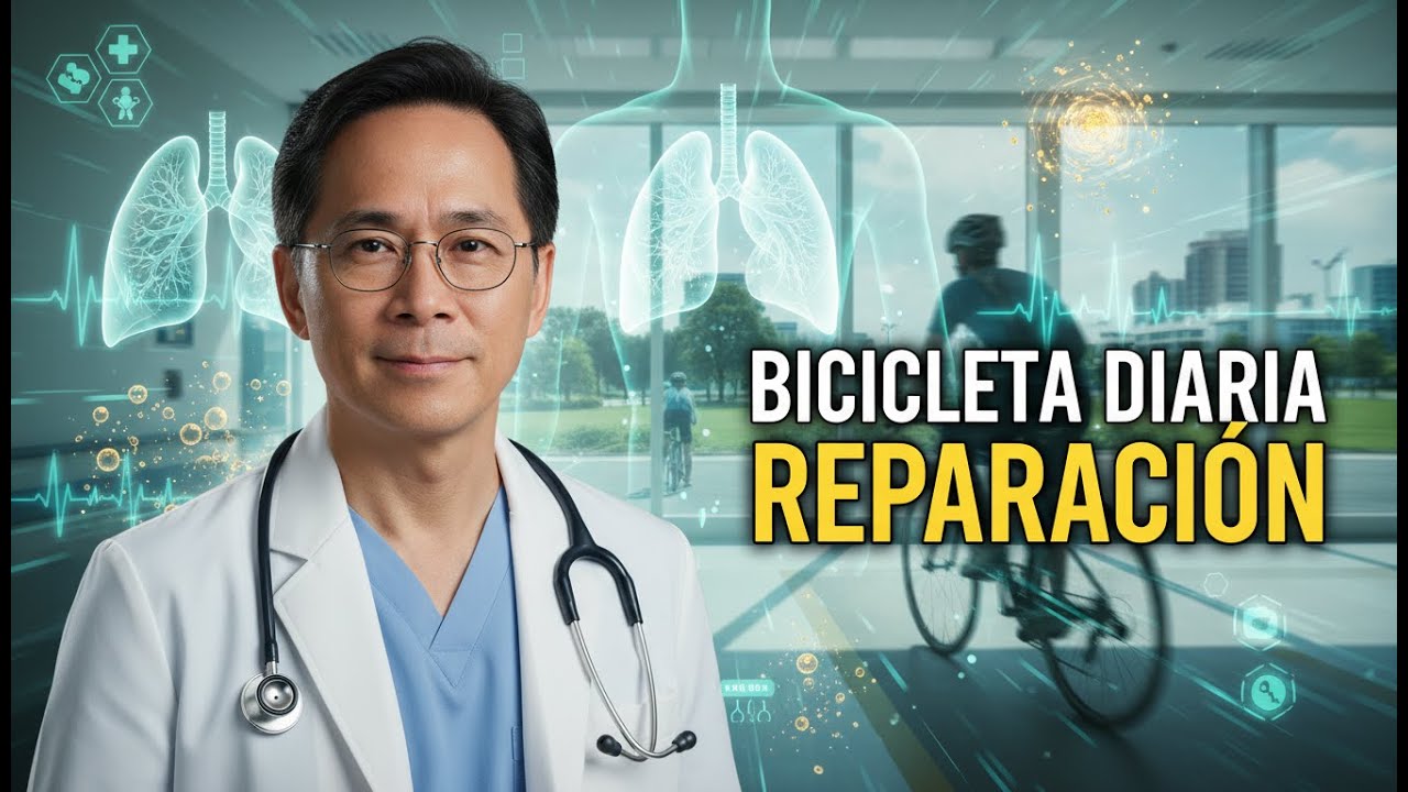 Ciclismo diario mejora la salud celular y frena el envejecimiento después de 40+