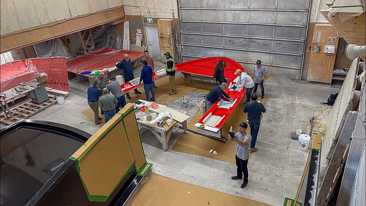 Vacuum Resin Infusion Boat Builder Workshop